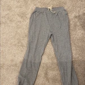 Grey sweat pants